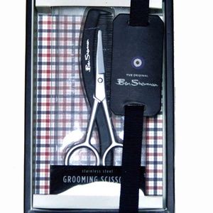 Ben Sherman Stainless Steel Grooming Kit Scissors